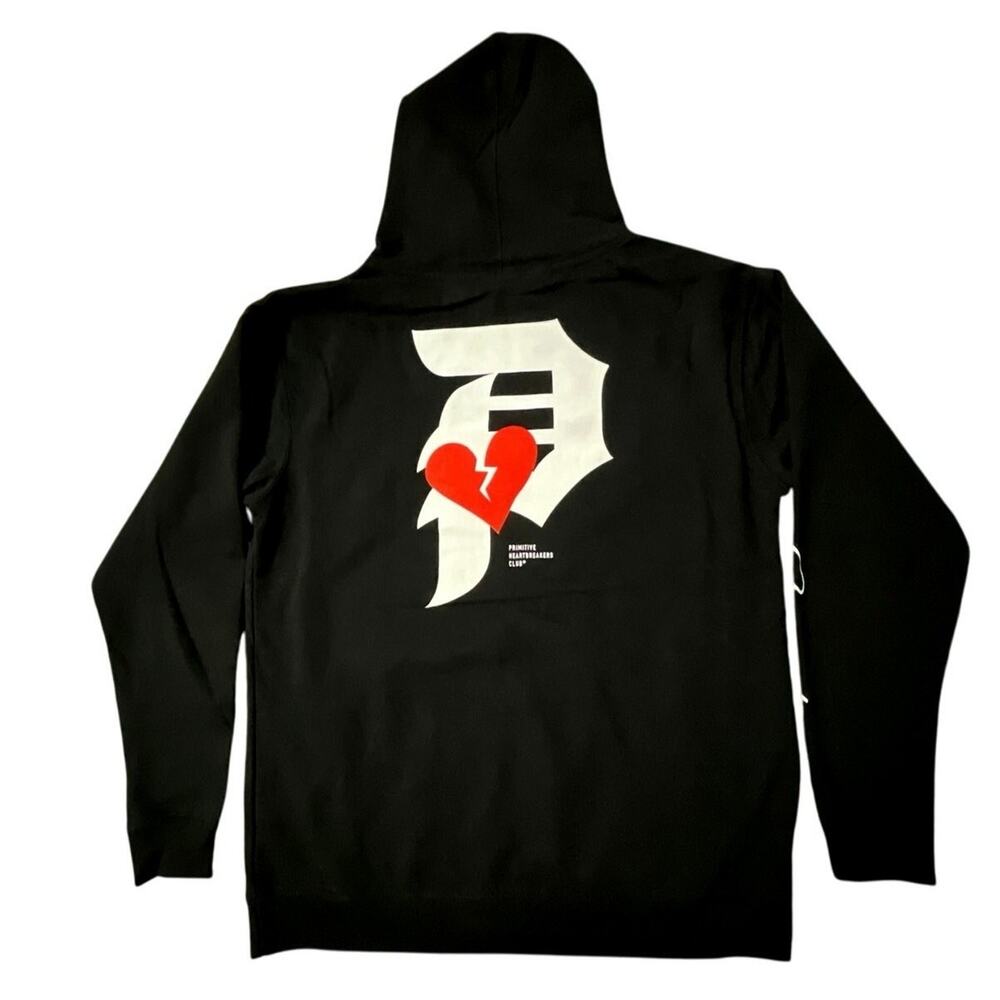 Primitive Heartbreaker Club Skateboarding Apparel Hoodie Youth XL New NWOT